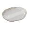 Hello Honey® 7.75" Cream Stoneware Organic Shaped Plate, 4ct.